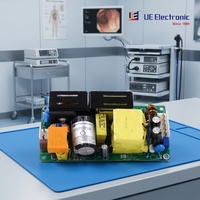 Alimentations électroniques UE 150W 144W 135W 132W à châssis ouvert, sortie SMPS, carte PCB nue, entrée CA, sortie CC, adaptateur d'alimentation médical