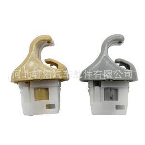 Honda Vanity <b>Mirror</b> Holder Clips 88217-TA0-A02ZA Gray <b>Plastic</b> Durable For Accord Fit Odyssey - Product Image 4