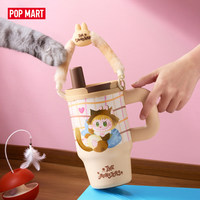POP MART The Monsters : Gobelet Isotherme Labubu Mode Chat – Tasse à Eau Mignonne, Objets de Collection, Cadeau, Thème Anime