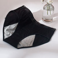 Super Offre Culottes Menstruelles Femme Réutilisables Anti-Fuites Lavables Unies 3 Couches Absorbantes