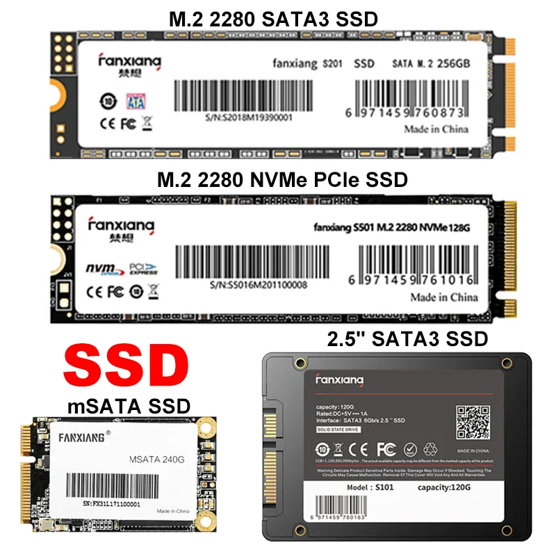 SSD M.2 Sata Hard Disk Technology Solid State Drive 128GB 256GB 512GB 1TB Internal Hard Drive