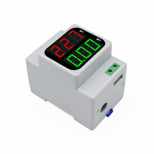 Medidor Digital de Voltaje y Amperaje de Doble Pantalla, CA 1-120A, 50-500V, CC 6-24V, LED, Medidor de Corriente y Hertzios - Product Image 6