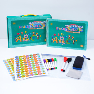 Tùy chỉnh Montessori mầm non học tập Truy Tìm bảng tính Toddler Bảng chữ cái và số chữ viết tay thực hành bận rộn hoạt động cuốn sách - Product Image 2