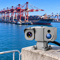 Caméra PTZ thermique économique pour la sécurité des terminaux maritimes et la surveillance périmétrique des terminaux