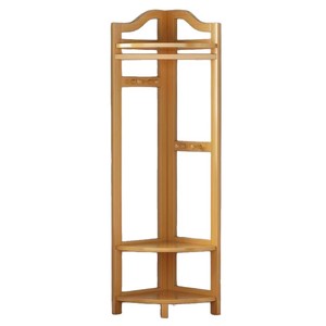 Floor-standing <b>clothes</b> <b>rack</b>, suitable for home, bedroom, and corner storage. - Product Image 5