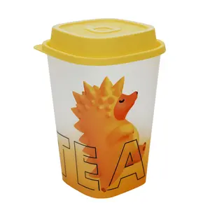 Customized Food-grade Portable And Practical Disposable Coffee And Tea Injection Cups With Lids