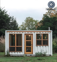 Maison conteneur préfabriquée en acier moderne 20/40 pieds, portable et extensible, pour villa préfabriquée en Australie, application moderne pour logement secondaire