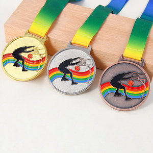 Medallas Deportivas Clásicas JZ 2026 Personalizadas de Aleación de Zinc para Natación, Kickboxing, Lucha Libre, Fútbol, Pickleball, Baloncesto - Product Image 3