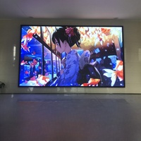 Écran LED d'intérieur à pixels PC, grand écran HD couleur, à espacement de pixels fin P1.53 P1.86 P2, pour affichage commercial personnalisé