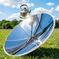 Cuisinière solaire à succès avec panneau de concentration thermique, produit haute efficacité