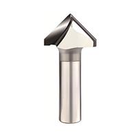 Fraise en carbure à 2/4 cannelures à grande vitesse pour routeurs CNC Conception anti-friction pour la coupe de bois dur de contreplaqué Support personnalisé OEM