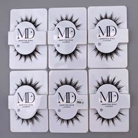 Faux cils personnalisés avec LOGO, cils quotidiens en bande, style manga/anime, cils naturels courbés, cils de cosplay