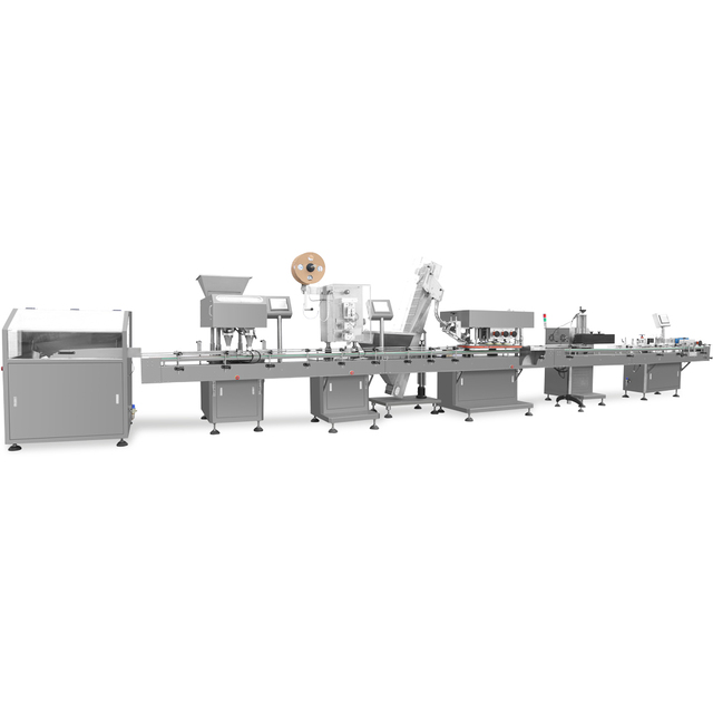 Jianfeng Automatic Medium Speed Electronic Bottle Packaging Production Line