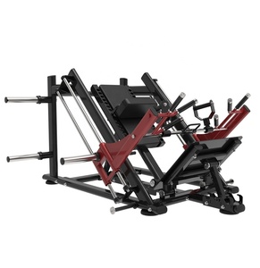 Máy tập tạ đứng nghiêng kiểu chèo thuyền tải trọng đĩa tại phòng tập thể hình thương mại - Product Image 1
