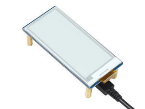 โมดูลจอแสดงผลอีอิงค์ E-Paper ขนาด 2.9 นิ้ว ยี่ห้อ Waveshare สำหรับ Raspberry Pi Pico, ความละเอียด 296*128, สีดำ/ขาว, แบบ SPI K685 - Product Image 1