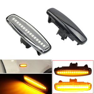 Luz Led de señal de giro para coche, marcador lateral dinámico para <span class=keywords><strong>Infiniti</strong></span> EX25 EX35 EX37 FX35 FX37 FX50, Nissan Fuga Murano Pathfinder Skyline - Product Image 6