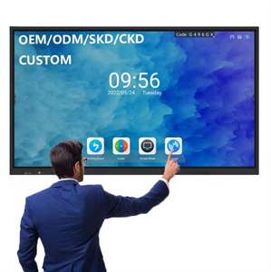 Pantalla LCD 4K de 55 65 75 86 98 110 Pulgadas, 450 Nits, Pizarra Inteligente Interactiva, Panel Digital Interactivo para Escuela - Product Image 6