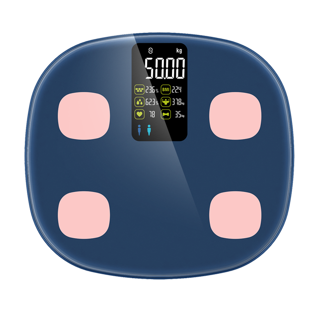Smart Personal Digital Bathroom Scale Electronic Weighing Scale with Digital Display Battery Powered Maximum Weight 180kg