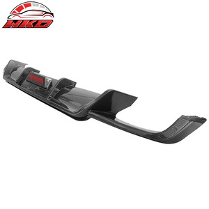 Diffuseur arrière pour Toyota Camry 2018-2024 SE XSE avec lumière LED, imprimé fibre de carbone, kit carrosserie de haute qualité - Product Image 3