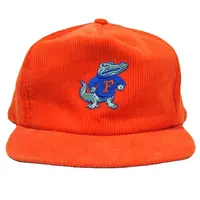 ヴィンテージ高品質オレンジワンサイズすべてのカスタム5パネルコーデュロイスナップバック帽子卸売に適合