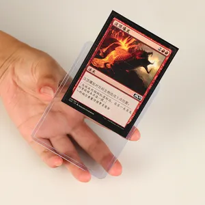 クリアリジッド2フィルムプラスチックインナースリーブトップローダーtcgカードスリーブ野球用厚手遊戯王カードスリーブトップローダー