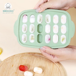 Silicoco 3D uống <span class=keywords><strong>Ice</strong></span> <span class=keywords><strong>Ball</strong></span> Cube <span class=keywords><strong>Maker</strong></span> khuôn hình cầu hình vuông Silicone <span class=keywords><strong>Ice</strong></span> Cube khay Pallet moldes với nắp Tủ đông khay - Product Image 6