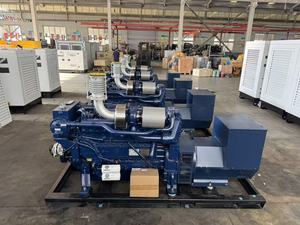 เครื่องกำเนิดไฟฟ้าทางทะเล 400v 380V 50hz 60hz 3 เฟส 200kw 250KVA ชุดเครื่องกำเนิดไฟฟ้ากลางแจ้งประสิทธิภาพสูงกันน้ำ - Product Image 1