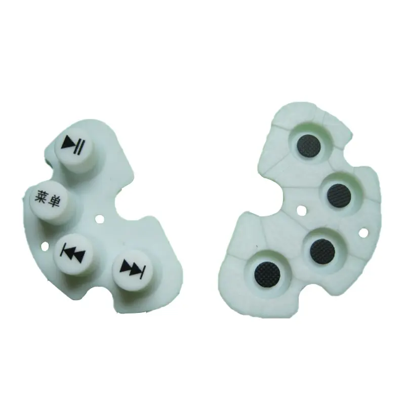 Kaixi pulsanti personalizzati in gomma siliconica pulsanti chiave con tastiera in gomma siliconica conduttiva pillola di carbonio