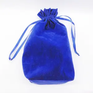 Royal Blue Wholesale Bolsas de organza | Cantidad: 30 | Anchura: 8