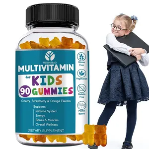 Gummies vitamin anak-anak tinggi & terbaik terkompetitif permen karet vitamin d3 untuk anak-anak