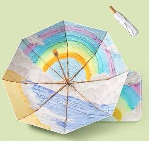 Pintura <span class=keywords><strong>al</strong></span> óleo personalizada <span class=keywords><strong>de</strong></span> alta calidad dentro <span class=keywords><strong>de</strong></span> imagen a todo color foto impresión sombrilla <span class=keywords><strong>paraguas</strong></span> - Product Image 1