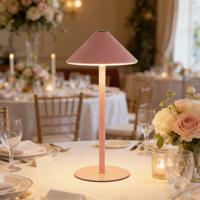 Lampe de table nordique LED rechargeable créative pour salon, chambre, petite décoration de mariage, restaurant, petit bureau, veilleuse