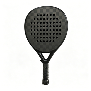 Raqueta de Pádel Elite 12K de Fibra de Carbono, Forma de Diamante, con Empuñadura Ergonómica y Mejora del Efecto de Rotación, para Todos los Niveles de Habilidad - Product Image 1