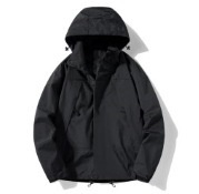 23657 Veste bomber unisexe ample populaire pour l'extérieur, vêtement de montagne fin pour le printemps et l'automne, personnalisable avec logo