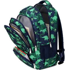 Venta al por mayor Mochila escolar con bolsas de almuerzo Escuela primaria Niños Satchel <span class=keywords><strong>Bag</strong></span> <span class=keywords><strong>2</strong></span> en 1 Moda competitiva - Product Image 2