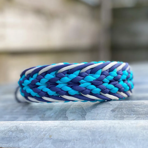 Handgemachte 4mm Perlen afrikanischen Hunde halsband Perle Paracord Seil Hunde halsband - Product Image 6