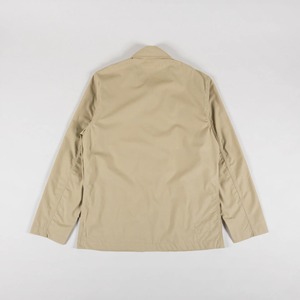 เสื้อแจ็คเก็ตเบเกอร์แบบมีกระเป๋าสี่ช่องด้านหน้าทรงโค้งทำจากโพลีเทคแบบรีไซเคิลทรงปกติขนาดพอดีสำหรับใส่สบายในชีวิตประจำวัน - Product Image 2