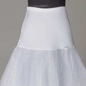 Under Wear <strong>Underskirt</strong> 1 Hoop 2 Layers <strong>Tulles</strong> Petticoat for a Line Wedding Dress Bridal Gown MPB7 - Product Image 3