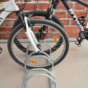 Support de sol commercial pour 5 vélos, support de <span class=keywords><strong>stationnement</strong></span> mobile en métal pour vélos - Product Image 4