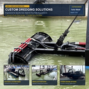 Hochleistungs-Diesel-Kompakt-Saugbagger mit 500m³/h für Landgewinnung und Küstenbaggerung - Product Image 3