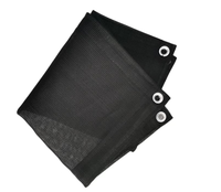 Bâche en maille enduite auvent latéral rétractable écran de confidentialité couverture de balcon bâches en vinyle en tissu de polyéthylène pour la couverture de construction