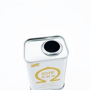 Venta al por Mayor de Latas de Aceite de Oliva Personalizadas con Logotipo, Impresión Offset, Cuadradas/Rectangulares de Hojalata, 150 ml, Superficie Lacada, para Aceite Alimentario - Product Image 6