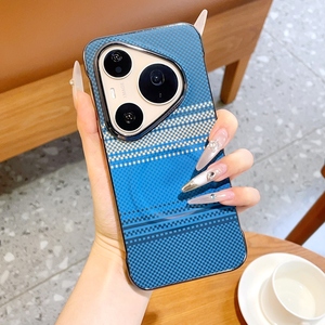 เคสโทรศัพท์แม่เหล็กแบบมีลายคาร์บอนไฟเบอร์ขั้นสูงสำหรับ Huawei Pura90Pro Max Mate80Pro Max Nova14 Ultra ป้องกันการกระแทกแบบไร้ขอบ - Product Image 4