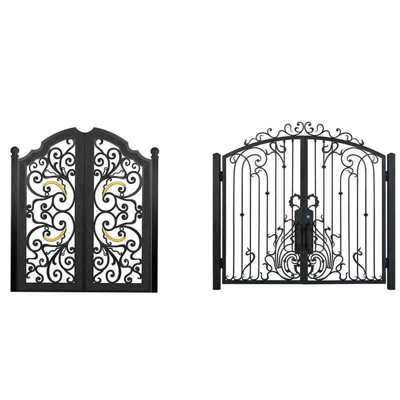 Роскошный искусственный железный забор на заказ, перила для балкона, перила, железные главные ворота