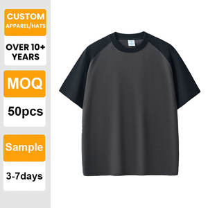 เสื้อยืดคอกลมทรงหลวม ผ้าคอตตอน 100% คุณภาพเยี่ยม รับสกรีนโลโก้ตามสั่ง ขายส่ง ปักลายได้ สำหรับผู้ชาย - Product Image 1