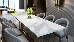 משטח עבודה למטבח מאבן סינטטית דמוית גרניט, שיש קוורץ משומש, במחיר סיטונאי - Product Image 4