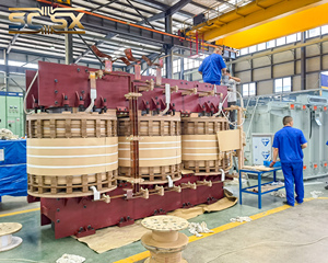 तीन शुष्क प्रकार के कास्ट रेसिन ट्रांसफार्मर सौर ऊर्जा संयंत्र ग्रिड कनेक्शन 220v 500kva विश्वसनीय प्रदर्शन औद्योगिक उपयोग हवा - Product Image 5