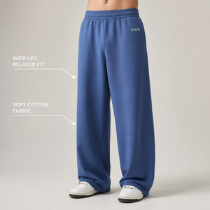Conjunto Deportivo Charlo para Hombre, Sudadera Oversize de Gran Peso, Pantalones Anchos de Corte Relajado, Ropa Urbana, Venta al Por Mayor, OEM GCC - Product Image 3