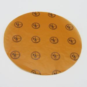 Feuilles de papier sulfurisé brun biodégradable, absorbant la graisse, pour emballage de burgers - Product Image 2