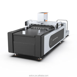 AOL Yüksek Hızlı Ağır Hizmet Tipi Kendinden Yapışkanlı Vinil Etiket Oluklu Karton CNC Bıçaklı Kesim Makinesi Plotter Besleme Silindiri İle - Product Image 4